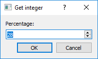 PyQt5 輸入對話方塊